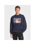 Tommy Jeans Pulóver Luxe DM0DM15717 Sötétkék Regular Fit - Pepit.hu