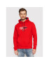 Tommy Jeans Pulóver Tjm Essential Graphic DM0DM11630 Piros Regular Fit - Pepit.hu