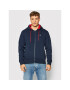 Tommy Jeans Pulóver Tjm Essential Graphic Zipthru DM0DM11629 Sötétkék Regular Fit - Pepit.hu