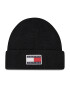 Tommy Jeans Sapka Tjm Travel Short Beanie AM0AM08716 Fekete - Pepit.hu