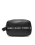 Tommy Jeans Smink táska Tjm Essential Leather Washbag AM0AM11425 Fekete - Pepit.hu