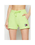 Tommy Jeans Sport rövidnadrág Tjw Badge Sweatshort DW0DW09754 Zöld Regular Fit - Pepit.hu