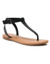 Tommy Jeans Szandál Essential Toe Post Flat Sandal EN0EN01316 Fekete - Pepit.hu