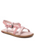 Tommy Jeans Szandál Leather Sandal EN0EN01809 Rózsaszín - Pepit.hu