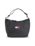 Tommy Jeans Táska Tjw Heritage Shoulder Bag AW0AW15409 Fekete - Pepit.hu