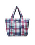 Tommy Jeans Táska Tjw Hype Cons Travel Tote Tartan AW0AW14428 Kék - Pepit.hu