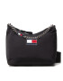 Tommy Jeans Táska Tjw Summer Nylon Shoulder Bag AW0AW11839 Fekete - Pepit.hu