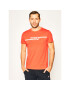 Tommy Sport Póló Core Chest Graphic S20S200444 Piros Regular Fit - Pepit.hu