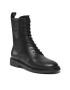 Tory Burch Bokacsizma Double T Combat Boot 154336 Fekete - Pepit.hu