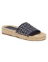 Tory Burch Espadrilles Tory Ribbon Espadrille Slide 80919 Sötétkék - Pepit.hu