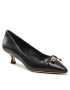 Tory Burch Félcipő Capri Kitten Heel Pump 136949 Fekete - Pepit.hu