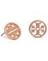 Tory Burch Fülbevaló Logo Circle Stud Earring 11165518 Arany - Pepit.hu