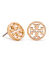 Tory Burch Fülbevaló Logo Circle Stud Earring 11165518 Arany - Pepit.hu