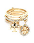 Tory Burch Gyűrű Miller Pave Charm Ring 76348 Arany - Pepit.hu