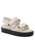 Tory Burch Szandál Kira Sport Sandal Calf Leather 144328 Ekru - Pepit.hu