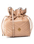 Tory Burch Táska Kira Chevron Bucket 64432 Bézs - Pepit.hu