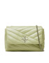 Tory Burch Táska Kira Chevron Mini Bag 90460 Zöld - Pepit.hu