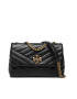 Tory Burch Táska Kira Chevron Small Convertible 90452 Fekete - Pepit.hu