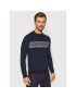 Trussardi Sweater Logo 52M00517 Sötétkék Regular Fit - Pepit.hu