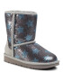 Ugg Cipő Kids' Classic Short II Sequin Star 1107988K Szürke - Pepit.hu