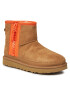 Ugg Hótaposó W Classic Mini Zipper Tape Logo 1144034 Barna - Pepit.hu