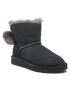 Ugg Cipő W Mini Bailey Fuzzy Bow 1132018 Fekete - Pepit.hu