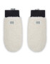 Ugg Női kesztyű W Sherpa Mitten W Logo Tape 21631 Fehér - Pepit.hu