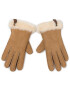 Ugg Női kesztyű W Shorty Glove W Leather Trim 17367 Barna - Pepit.hu