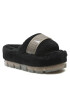 Ugg Papucs W Fluffita Clear 1131971 Fekete - Pepit.hu