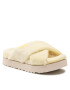 Ugg Papucs W Fuzz Sugar Terry Cross Slide 1126385 Sárga - Pepit.hu