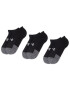 Under Armour 3 pár unisex bokazokni Heatgear No Show Sock 1346755-001 Fekete - Pepit.hu