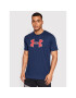 Under Armour Póló Big Logo 1329583 Sötétkék Regular Fit - Pepit.hu