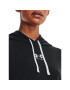 Under Armour Pulóver Rival Terry Hoodie 1369855 Fekete Regular Fit - Pepit.hu