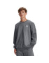 Under Armour Pulóver UA Essential Fleece Crew 1374250 Szürke Regular Fit - Pepit.hu