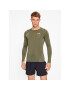 Under Armour Technikai póló Ua Hg Armour Comp Ls 1361524 Khaki Compression Fit - Pepit.hu