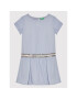 United Colors Of Benetton Elegáns ruha 48NVCV008 Lila Regular Fit - Pepit.hu