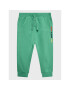 United Colors Of Benetton Melegítő alsó 3J68GF020 Zöld Regular Fit - Pepit.hu