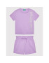 United Colors Of Benetton Póló és rövidnadrág 3096CK004 Lila Regular Fit - Pepit.hu