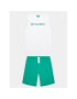 United Colors Of Benetton Póló és rövidnadrág 3096CK005 Fehér Regular Fit - Pepit.hu