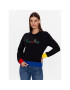 United Colors Of Benetton Pulóver 3J68D103O Fekete Regular Fit - Pepit.hu