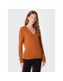 United Colors Of Benetton Sweater 1002D4488 Barna Regular Fit - Pepit.hu