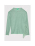 United Colors Of Benetton Sweater 1076C1125 Zöld Regular Fit - Pepit.hu