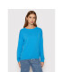 United Colors Of Benetton Sweater 1091D100E Kék Loose Fit - Pepit.hu