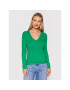 United Colors Of Benetton Sweater 1091D4625 Zöld Regular Fit - Pepit.hu