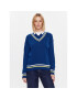 United Colors Of Benetton Sweater 1298E4013 Sötétkék Regular Fit - Pepit.hu