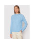 United Colors Of Benetton Sweater 1335D2467 Kék Regular Fit - Pepit.hu