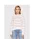 United Colors Of Benetton Sweater 1494E100G Fehér Relaxed Fit - Pepit.hu