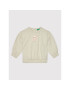 United Colors Of Benetton Sweater 3YWZC15FM Bézs Regular Fit - Pepit.hu