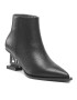 United Nude Bokacsizma Un Bootie Mid 1069101165 Fekete - Pepit.hu