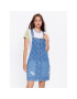 Vans Farmer ruha Mended Check Denim Pinafore VN00075R Szürke Regular Fit - Pepit.hu